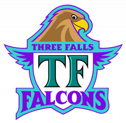 Three Falls Falcon and Shield